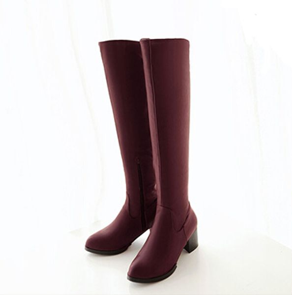 2017 autumn new korean version of the white high-heeled women's boots with the wild was thin and tall tube knee boots tide, Black
2017 autumn new korean version of the white high-heeled women's boots with the wild was thin and tall tube knee boots tide, Black