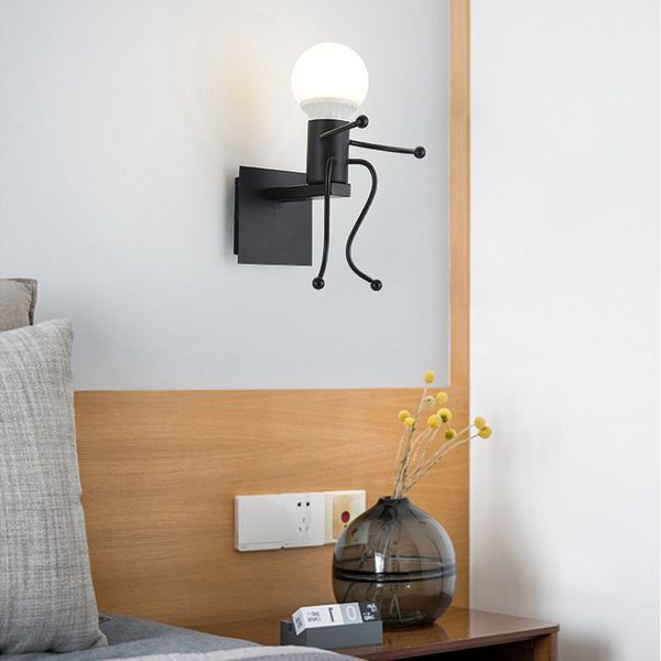 creative wall lamp modern led lamps wall lights for home light living room bedroom decoration nordic little man light fixture
creative wall lamp modern led lamps wall lights for home light living room bedroom decoration nordic little man light fixture