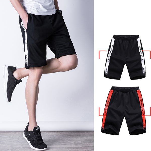 5xl fashion shorts men summer quality sports shorts beach male short pants breathable elastic waist casual plus size boardshorts, White;black 
5xl fashion shorts men summer quality sports shorts beach male short pants breathable elastic waist casual plus size boardshorts, White;black
