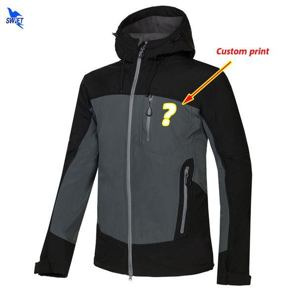 custom print winter soft shell jacket men outdoor sport hoodie fishing hunting skiing waterproof thermal fleece hiking clothing, Blue;black
custom print winter soft shell jacket men outdoor sport hoodie fishing hunting skiing waterproof thermal fleece hiking clothing, Blue;black