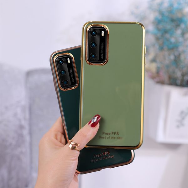 for huawei p30 p40 pro lite luxury electroplating frame soft tpu phone case slim clear flexible silicone cover for huawei mate 30 pro
for huawei p30 p40 pro lite luxury electroplating frame soft tpu phone case slim clear flexible silicone cover for huawei mate 30 pro