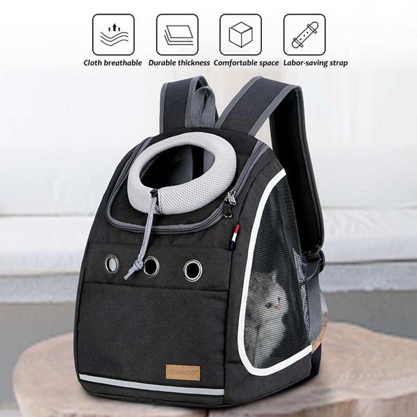 double shoulder strong pet carrier backpack dog cat outdoor travel carrier package portable pet bag mesh backpack head for dog
double shoulder strong pet carrier backpack dog cat outdoor travel carrier package portable pet bag mesh backpack head for dog