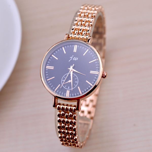 women rose gold watch stainless steel mesh watch for ladies simple waterproof wristwatch japanese quartz movement montres femme, Slivery;brown
women rose gold watch stainless steel mesh watch for ladies simple waterproof wristwatch japanese quartz movement montres femme, Slivery;brown