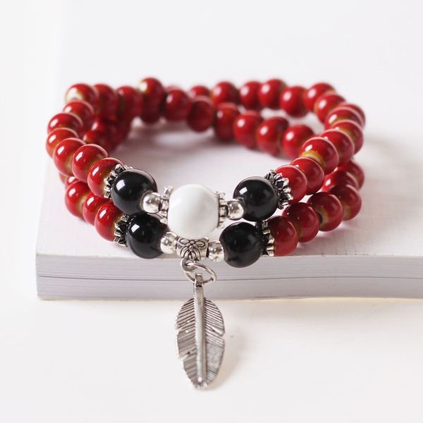 fashion charm ceramics round beads multicolor bracelet original design bangle handmade amulet jewelry gifts for her women men, Golden;silver
fashion charm ceramics round beads multicolor bracelet original design bangle handmade amulet jewelry gifts for her women men, Golden;silver