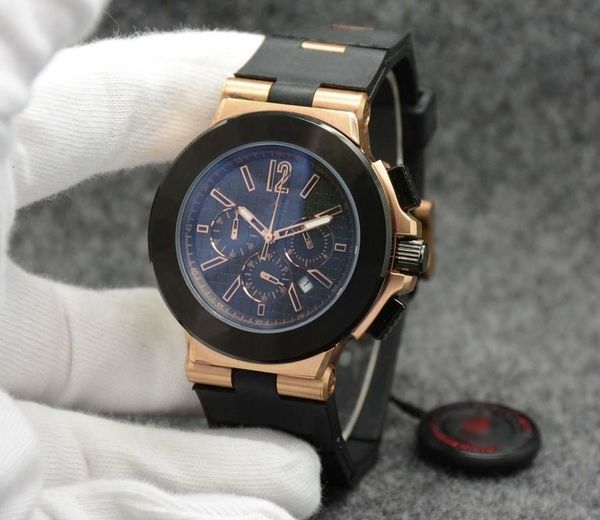 outdoor man watch 42mm quartz chronograph satch mens watches black bezel and dial with rubber strap with pink gold stainless steel lin, Slivery;brown
outdoor man watch 42mm quartz chronograph satch mens watches black bezel and dial with rubber strap with pink gold stainless steel lin, Slivery;brown