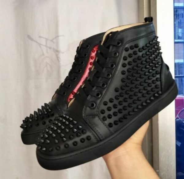 2017 new wholesale ever-popular lewis suede high-cut red bottom sneaker leahter luxury fashion shoes high casual mens t07, Black
2017 new wholesale ever-popular lewis suede high-cut red bottom sneaker leahter luxury fashion shoes high casual mens t07, Black