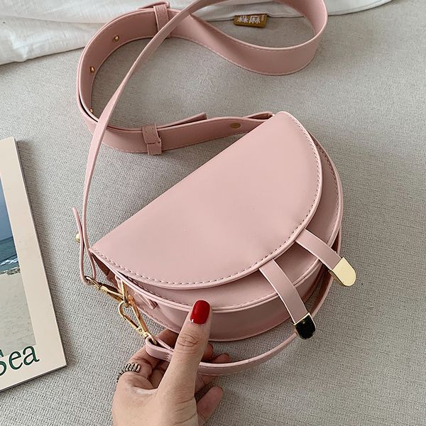 solid color pu leather saddle bags for women 2019 mini simple crossbody shoulder messenger bag female cell phone handbags
solid color pu leather saddle bags for women 2019 mini simple crossbody shoulder messenger bag female cell phone handbags