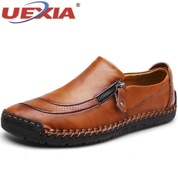 uexia footwear handmade big size 38-48 men casual shoes loafers spring and autumn mens moccasins shoes leather men's flats shoe, Black
uexia footwear handmade big size 38-48 men casual shoes loafers spring and autumn mens moccasins shoes leather men's flats shoe, Black