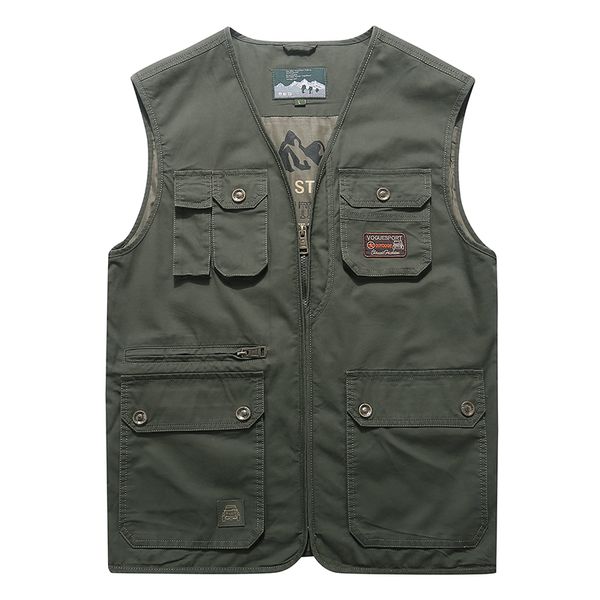 spring 2019 new vest men casual cotton breathable mens waistcoat plus size 5xl multi-pockets collarless summer mens vest outwear, Black;white
spring 2019 new vest men casual cotton breathable mens waistcoat plus size 5xl multi-pockets collarless summer mens vest outwear, Black;white