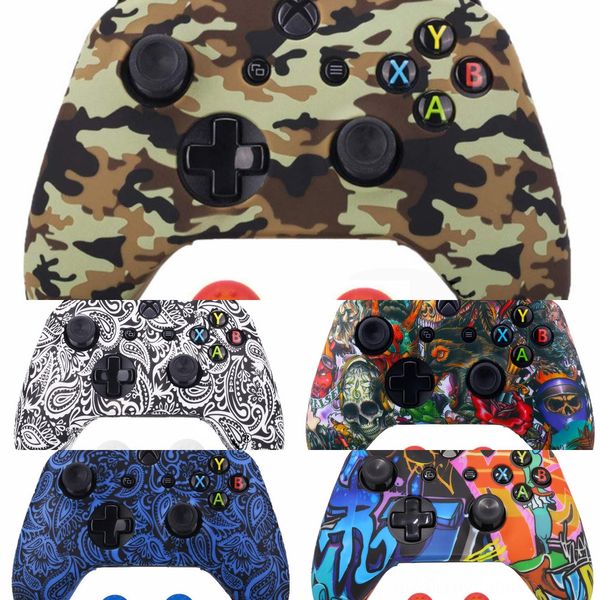 moaxu silicone protective case skin for xbox one x s grips protector water transfer printing camouflage cover controller caps
moaxu silicone protective case skin for xbox one x s grips protector water transfer printing camouflage cover controller caps