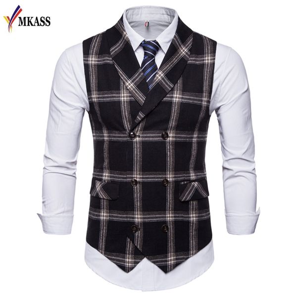 new arrival 2019 mens waistcoats stripe plaid formal blazer vests double breasted mens vest suit m-4xl male business casual vest, Black;white
new arrival 2019 mens waistcoats stripe plaid formal blazer vests double breasted mens vest suit m-4xl male business casual vest, Black;white