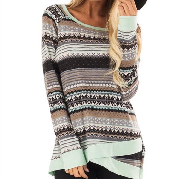womens autumn long sleeve striped pullover sweatshirt hoodies jumper female casual o neck irregular hem winter undershirts, Black
womens autumn long sleeve striped pullover sweatshirt hoodies jumper female casual o neck irregular hem winter undershirts, Black