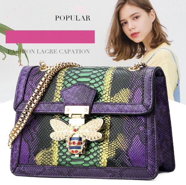 women's snake print handbag genuine leather bee handbag crossbody bag for women designer shoulder bag purse
women's snake print handbag genuine leather bee handbag crossbody bag for women designer shoulder bag purse