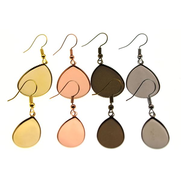 10pcs 6 colors 13x18mm 18x25mm copper water drop earring bezel blank base earrings cabochon settings jewelry base diy findings, Blue;slivery
10pcs 6 colors 13x18mm 18x25mm copper water drop earring bezel blank base earrings cabochon settings jewelry base diy findings, Blue;slivery