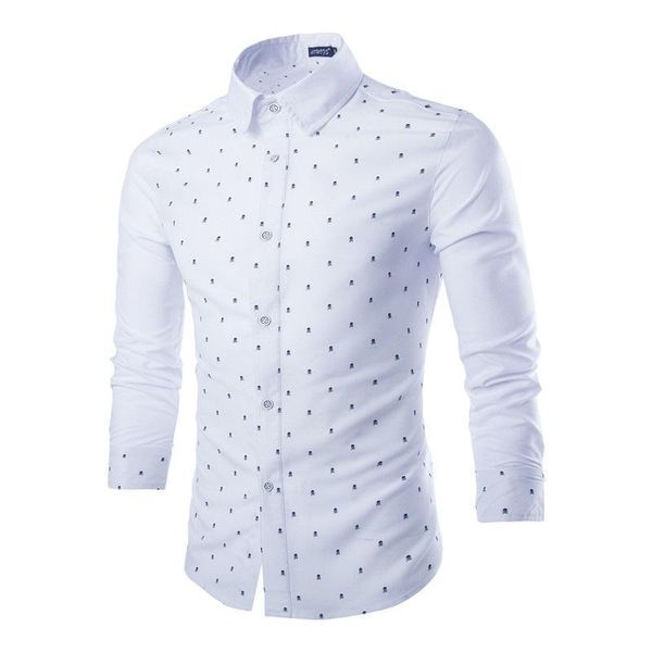 quality skull print patchwork england slim men's hit shirt men dress shirts long sleeve slim fit casual camisas masculinas, White;black
quality skull print patchwork england slim men's hit shirt men dress shirts long sleeve slim fit casual camisas masculinas, White;black