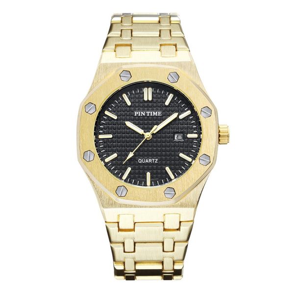pintime mens luxury watch stainless steel 41mm mens sport watch quartz movement offshore style watches male clock designer wholesale cheap, Slivery;brown
pintime mens luxury watch stainless steel 41mm mens sport watch quartz movement offshore style watches male clock designer wholesale cheap, Slivery;brown