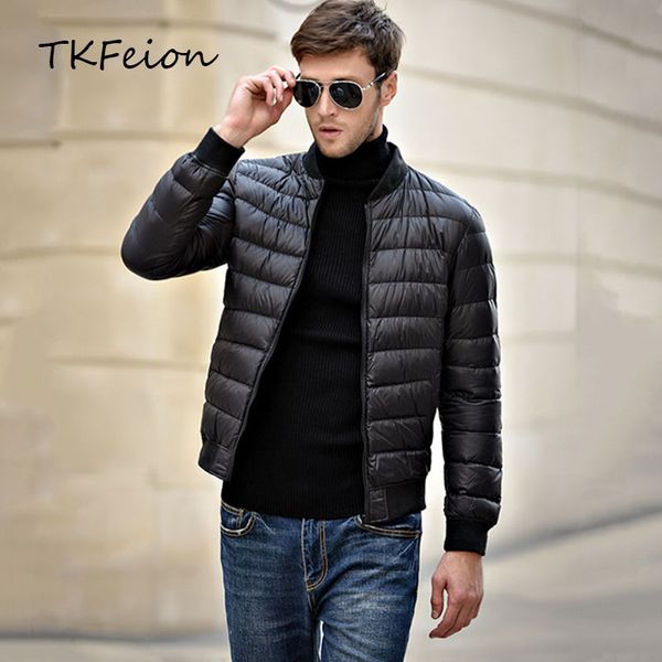 spring autumn mens jackets coats light thin slim style fashion male fall basic coat duck down black,armygreen,navy,grey clothes, Black;brown
spring autumn mens jackets coats light thin slim style fashion male fall basic coat duck down black,armygreen,navy,grey clothes, Black;brown