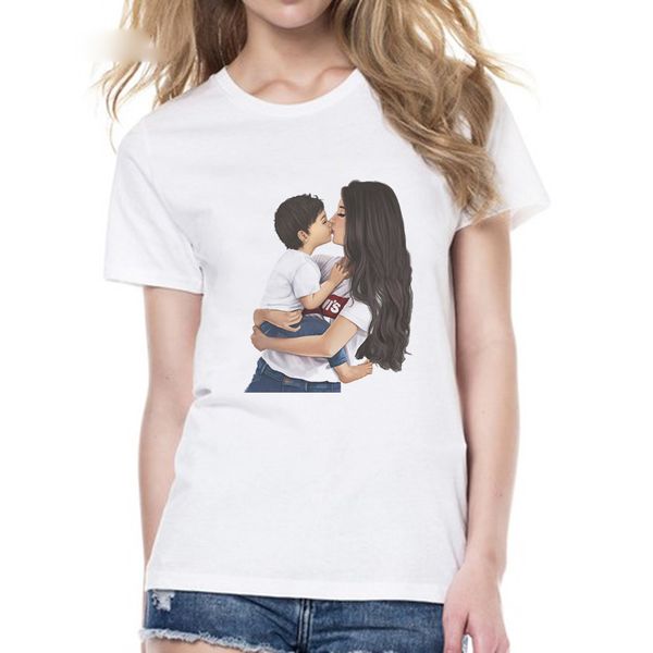 women tshirt women clothing mom love t shirts for women boy mommy son cap sleeve summer t shirt arrivals 2019 mothers day, White
women tshirt women clothing mom love t shirts for women boy mommy son cap sleeve summer t shirt arrivals 2019 mothers day, White