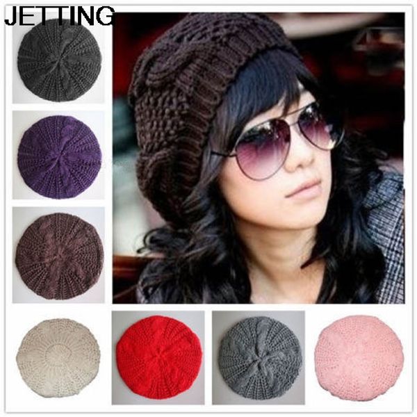 2017 new fashion women's lady beret braided baggy beanie crochet warm winter hat cap wool knitted, Blue;gray
2017 new fashion women's lady beret braided baggy beanie crochet warm winter hat cap wool knitted, Blue;gray