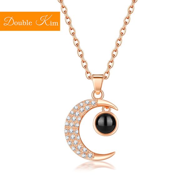 100 languages i love you projection pendant necklace copper marterial chain necklace inlaid zircon fashion trendy women jewelry, Silver
100 languages i love you projection pendant necklace copper marterial chain necklace inlaid zircon fashion trendy women jewelry, Silver