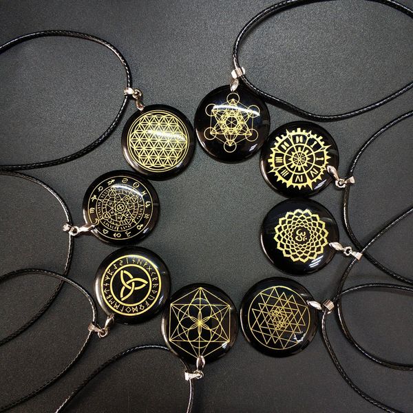 30mm natural stone quartz white crystal pendant pendulum flower of life pendants 7 chakra pendule ms necklace, Silver
30mm natural stone quartz white crystal pendant pendulum flower of life pendants 7 chakra pendule ms necklace, Silver