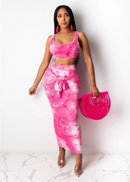 summer tie dye sashes bodycon two piece dress womens desinger brief sleeveless casual u-neck two piece sets female clothes, White
summer tie dye sashes bodycon two piece dress womens desinger brief sleeveless casual u-neck two piece sets female clothes, White