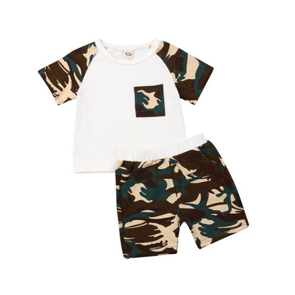 children set fashion classy style toddler kids baby boys summer camouflage clothes set pullover type white color selling
children set fashion classy style toddler kids baby boys summer camouflage clothes set pullover type white color selling