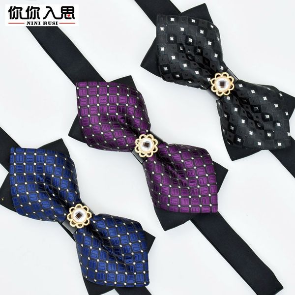 1piece bling crystal metal decoration sharp corners bow tie butterfly knot men's accessories wedding party banquet club business, Black;gray
1piece bling crystal metal decoration sharp corners bow tie butterfly knot men's accessories wedding party banquet club business, Black;gray