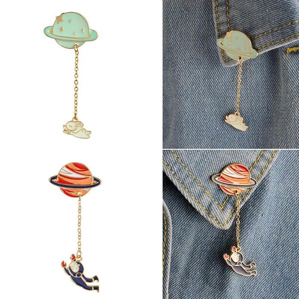 fashion astronaut pendant earth planet clothes badges brooch pin stylish sweet gift for girlfriend, Gray
fashion astronaut pendant earth planet clothes badges brooch pin stylish sweet gift for girlfriend, Gray