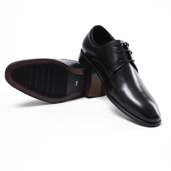 lace-up men's leather shoes business dress shoes soft leather breathable genuine leather wedding wear, Black
lace-up men's leather shoes business dress shoes soft leather breathable genuine leather wedding wear, Black