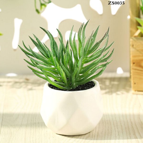 artificial fake flower potted plant bonsai party garden home room decor