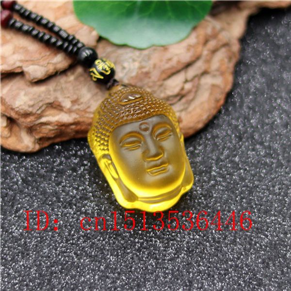 natural yellow white crystal buddha head pendant beads necklace charm jewellery fashion hand-carved luck amulet gifts, Silver
natural yellow white crystal buddha head pendant beads necklace charm jewellery fashion hand-carved luck amulet gifts, Silver