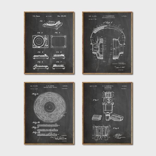 dj оборудование патентный wall art и плакаты dj наушники turntable dj микрофон canvas картина картины современные home decor
dj оборудование патентный wall art и плакаты dj наушники turntable dj микрофон canvas картина картины современные home decor