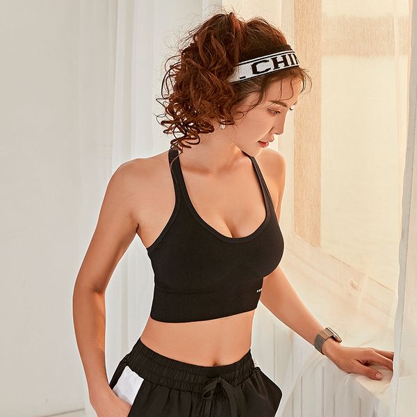 female sports bra underwear push up crop female fitness gym bra hollow breathable running athletic sportswear, White;black
female sports bra underwear push up crop female fitness gym bra hollow breathable running athletic sportswear, White;black