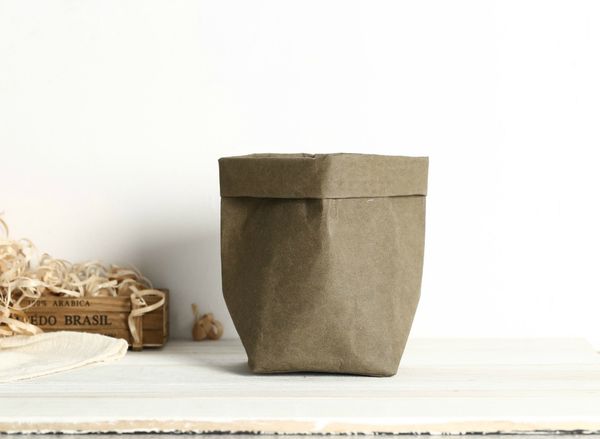 creative kraft paper bags flower pots washable storage pack not torn decoration succulent planters customizable oem ing
creative kraft paper bags flower pots washable storage pack not torn decoration succulent planters customizable oem ing
