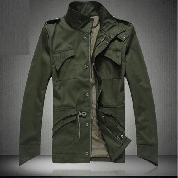 plus size jacket coat men stand collar long sleeve zipper single breasted more pockets design brief mens casual jakctes ing, Black;brown
plus size jacket coat men stand collar long sleeve zipper single breasted more pockets design brief mens casual jakctes ing, Black;brown