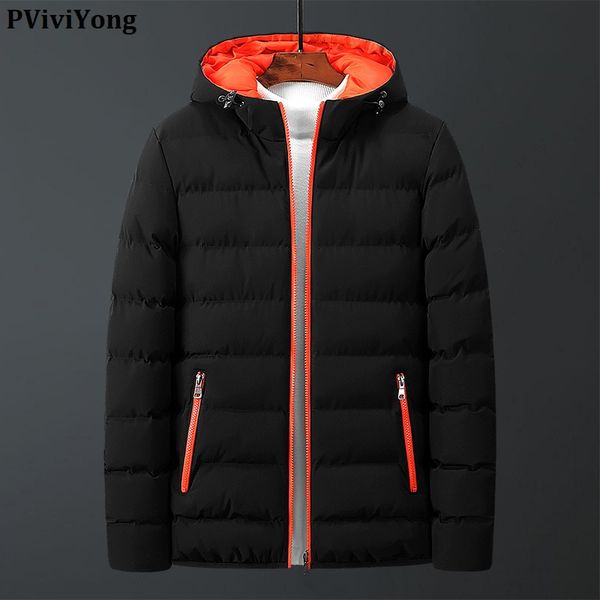 pviviyong 2019 winter fashion jackets men cotton short coat men clothes hooded parka 5513, Black
pviviyong 2019 winter fashion jackets men cotton short coat men clothes hooded parka 5513, Black