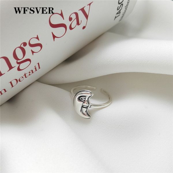 wfsver bohemian round rings for women vintage silver color funny moon shape rings in 925 sterling silver fine jewelry gift, Golden;silver
wfsver bohemian round rings for women vintage silver color funny moon shape rings in 925 sterling silver fine jewelry gift, Golden;silver