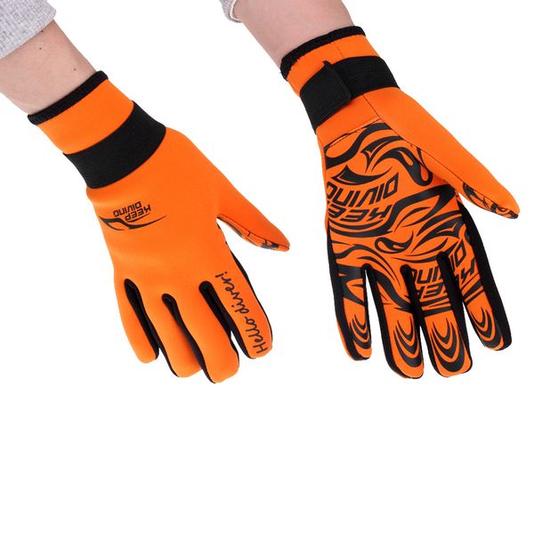 2mm neoprene diving snorkeling scuba spearfishing water sports gloves