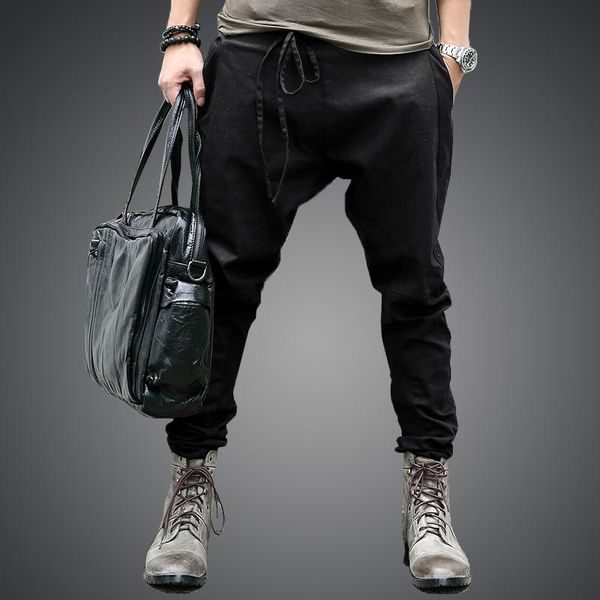 solid men harem pants brand casual sagging pants men trousers drop crotch pant men joggers feet pants hanging crotch luxury jeans regular, Blue
solid men harem pants brand casual sagging pants men trousers drop crotch pant men joggers feet pants hanging crotch luxury jeans regular, Blue