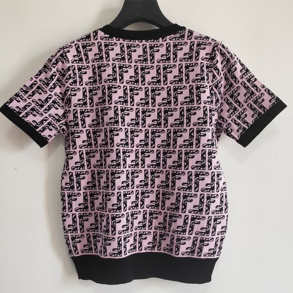 new designer women shirts summer fashion luxury ladies knit t-shirts casual brand tees ff letter girls short sleeve shirt 20032607d, White
new designer women shirts summer fashion luxury ladies knit t-shirts casual brand tees ff letter girls short sleeve shirt 20032607d, White