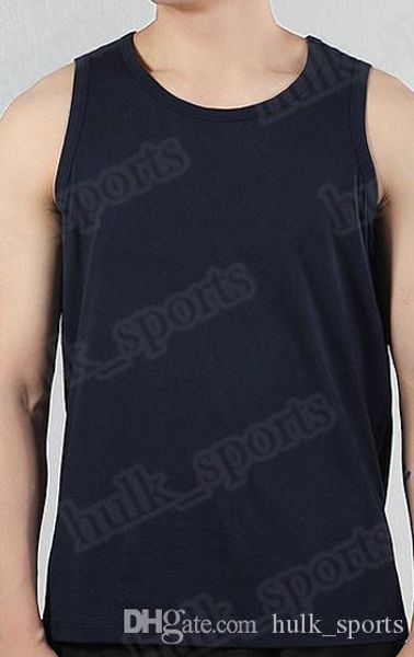 77788 summer sleeveless sports and fitness vests men loose t shirt cotton running vest trend clothing bottom outsidse wear comfortable 50, Black;red
77788 summer sleeveless sports and fitness vests men loose t shirt cotton running vest trend clothing bottom outsidse wear comfortable 50, Black;red