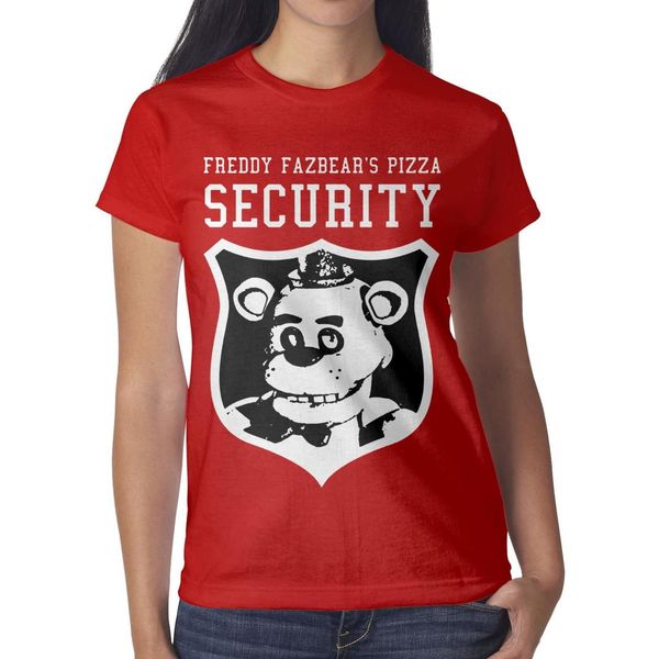 five nights at freddys freddy fazbear's pizza security red womens t shirt,shirts,t shirts,tee shirts shirt design funny make a friends, White
five nights at freddys freddy fazbear's pizza security red womens t shirt,shirts,t shirts,tee shirts shirt design funny make a friends, White
