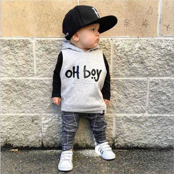 bab warm children clothing 2pcs clothes sets hooded coat striped pants letter suit cotton sport tracksuit outfit, White
bab warm children clothing 2pcs clothes sets hooded coat striped pants letter suit cotton sport tracksuit outfit, White