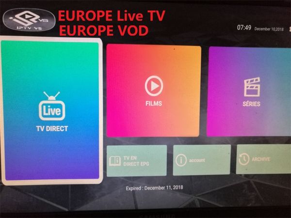 

Европа iptv Kpadtv Live TV VOD Дания французская Португалия Switz турецкая Нидерланды США Вел