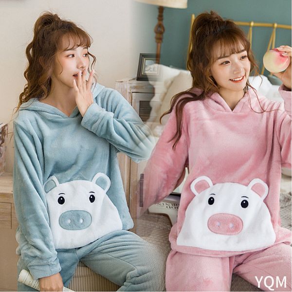 2019 new autumn/winter coral velvet pyjamas with long sleeves and lovely cartoon pyjamas, Black;red
2019 new autumn/winter coral velvet pyjamas with long sleeves and lovely cartoon pyjamas, Black;red