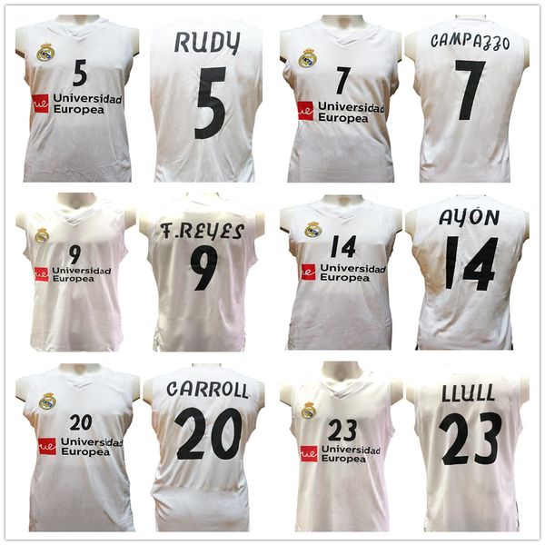 rudy fernandez 5 facundo campazzo 7 felipe reyes 9 gustavo ayon 14 jaycee carroll 20 sergio llull 23 real madrid basketball jerseys stitched, Black
rudy fernandez 5 facundo campazzo 7 felipe reyes 9 gustavo ayon 14 jaycee carroll 20 sergio llull 23 real madrid basketball jerseys stitched, Black