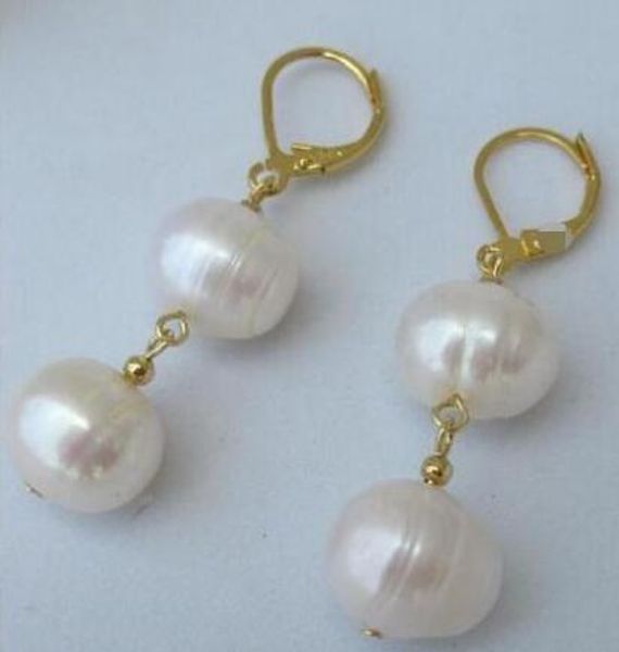 envÃo gratis 10x11 mm perfecto blanco pendientes de perlas 14 k/20 gancho amarillo, Silver
envÃo gratis 10x11 mm perfecto blanco pendientes de perlas 14 k/20 gancho amarillo, Silver