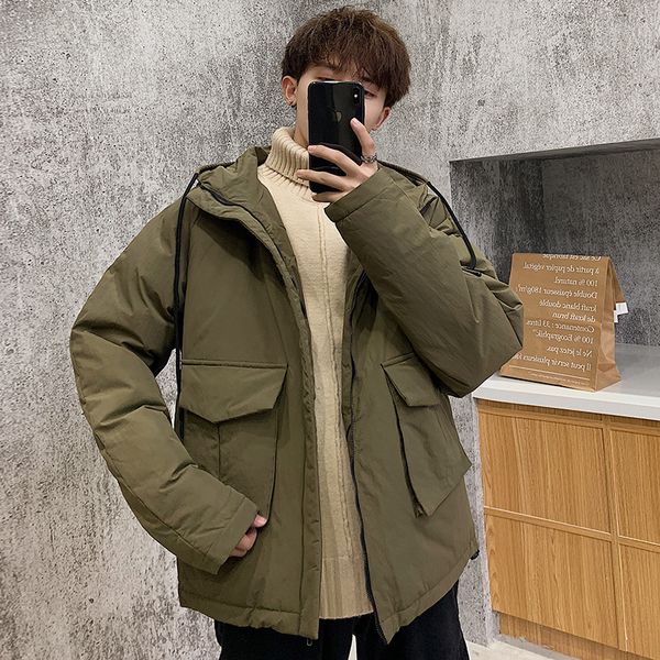 winter jacket men warm thicken parka men fashion solid color casual hooded coat man wild loose cotton jacket male clothes m-3xl, Black
winter jacket men warm thicken parka men fashion solid color casual hooded coat man wild loose cotton jacket male clothes m-3xl, Black