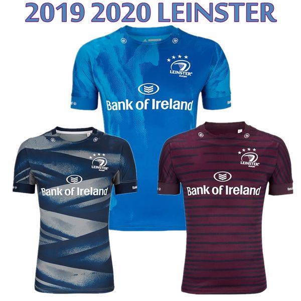 

2019 2020 leinster rugby jersey 19 20 home away european alternate leinster irish rugby club shirt size s-3xl, Black;gray